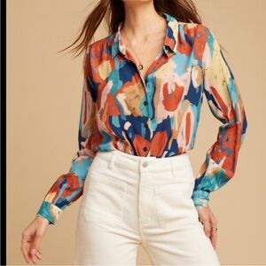 Rolla’s Painted Tulip Blouse
